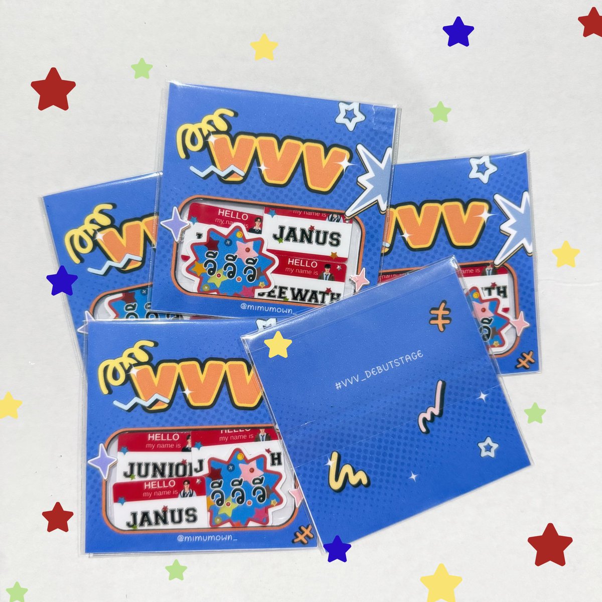 pls kindly rt ♡

:¨·.·¨:
 `·.  𝑮𝑰𝑽𝑬𝑨𝑾𝑨𝒀  for #VVV_DEBUTSTAGE

 " VVV DEBUT STAGE 🙆🏻‍♂️👓⭐️ "

♥️ 3J  Die-cut sticker set  𖦹nLy꒰ 30 ea ꒱⋆ -🤓 

location: CentralwOrld 📍
date : 24 FEBRUARY 2026 🗓️
time : tba ! 🕒

 #JUNIOR_VVV #JEEWATH_VVV #JANUS_VVV #VVV_TRIPLEV