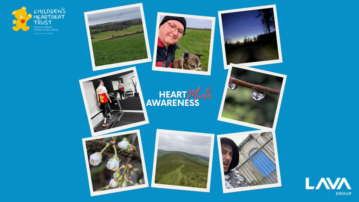 lforlava's tweet photo. February is Heart Awareness Month ❤️ We’re supporting @Chldns_Hrtbeat with a 4 million step challenge - 1,000 steps for every child in NI living with a heart condition . Raising funds, awareness &amp; keeping active along the way. #HeartAwarenessMonth #LavaGroup https://t.co/TGSSKUAel2