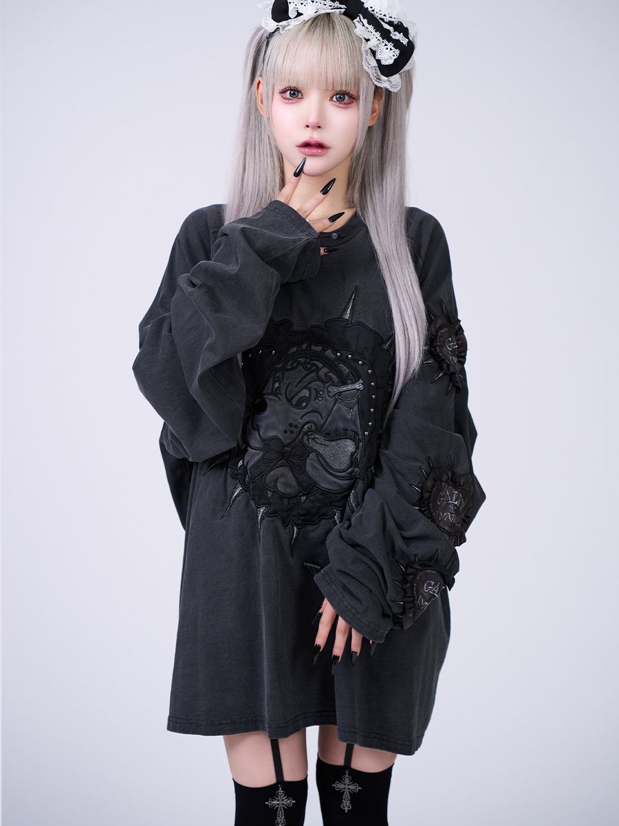 🖤IMVAL×GALFY🖤 Doll Dog 大萌袖 L/S TEE