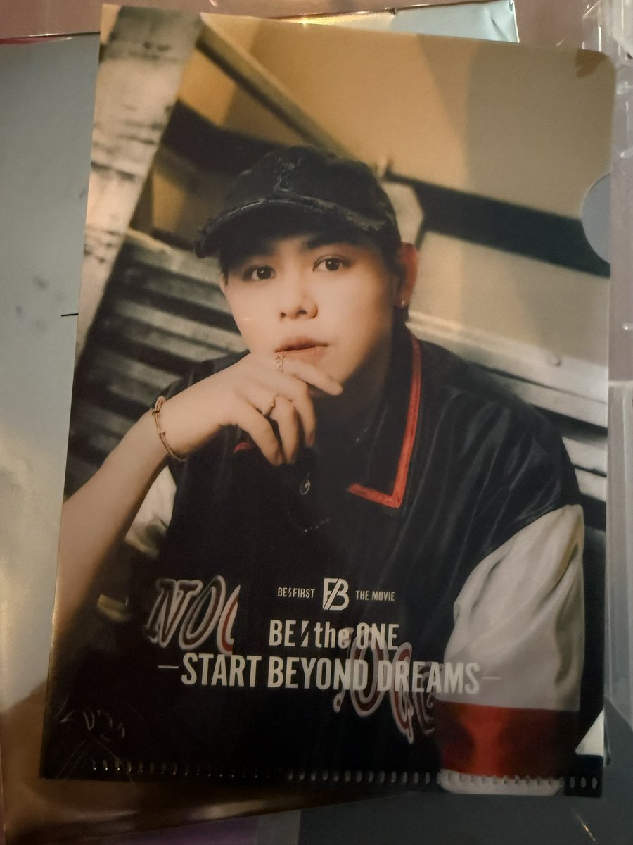 BE:the ONE -START BEYOND DREAMS- 入場特典 第3弾 ミニクリアファイル