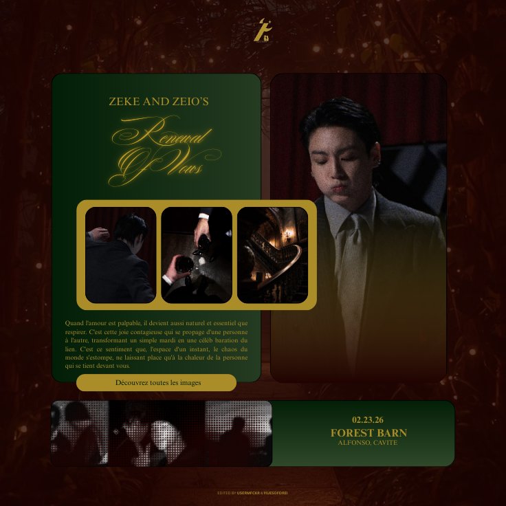 ㅤㅤㅤㅤㅤ 

               牛      ———    SNS UPDATE.ᐟ
           ◷  20:10    ≡  02／ 23／ 26    𖡡   Forest Barn
                         
            ❝ excited to see magbardagulan with love yung 2 sa harap namin mamaya. ❞
͏͏͏͏͏ㅤㅤㅤㅤㅤㅤ ㅤㅤㅤㅤㅤㅤ  

ㅤㅤㅤㅤ