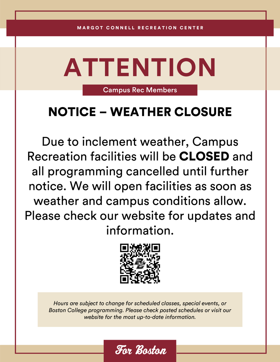 Boston College Campus Rec tweet media
