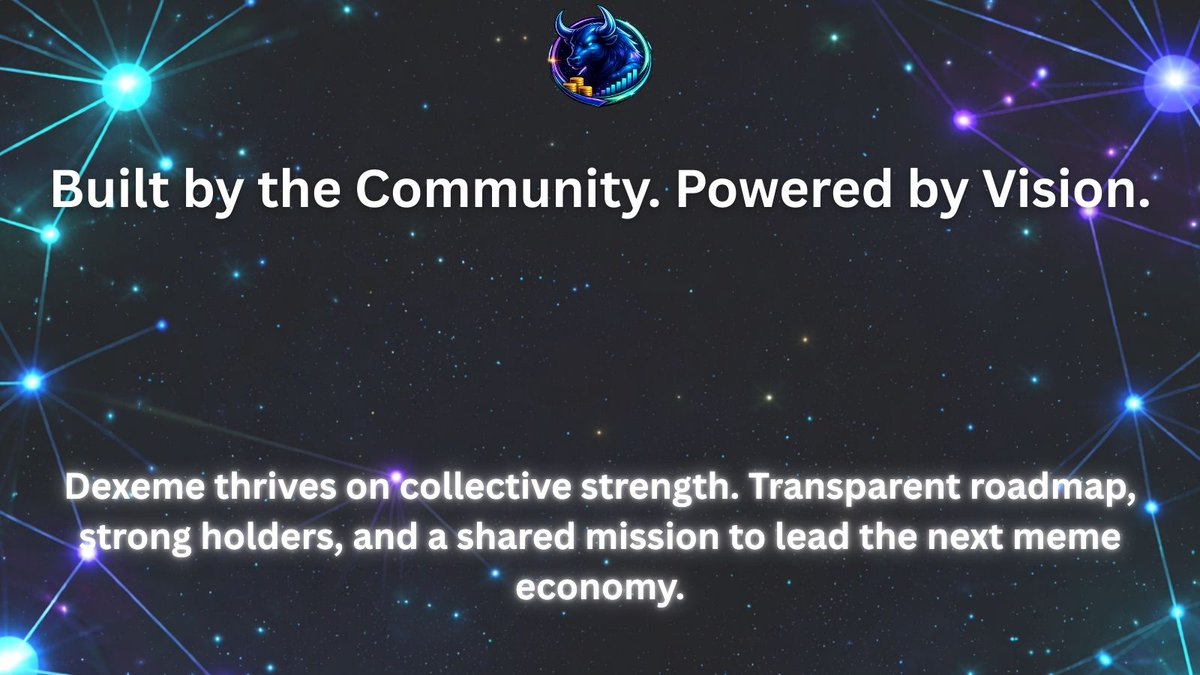DexemeDao's tweet photo. Stability meets innovation. Access blue-chip assets through a decentralized and secure framework.

#BlueChip #DeFi #DEXEME #CryptoInvesting https://t.co/lUo2aLHhc2