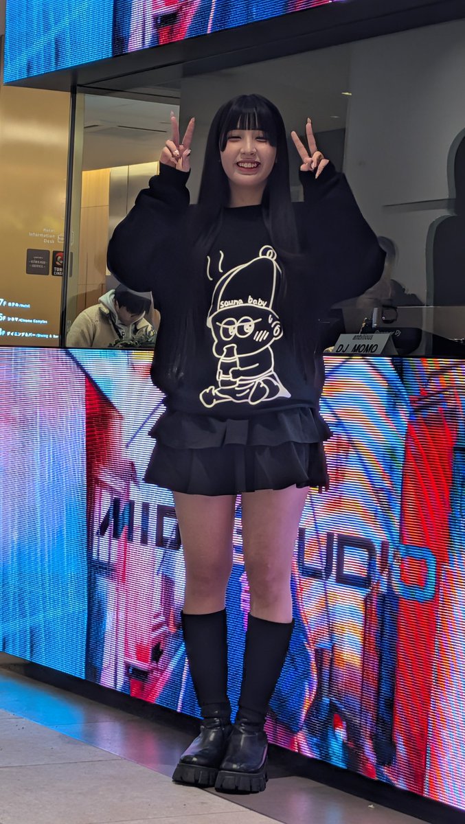 今日のMOMOちゃん🥰 #gvibes #アンビシャス北海道 #ambitious #DJMOMO