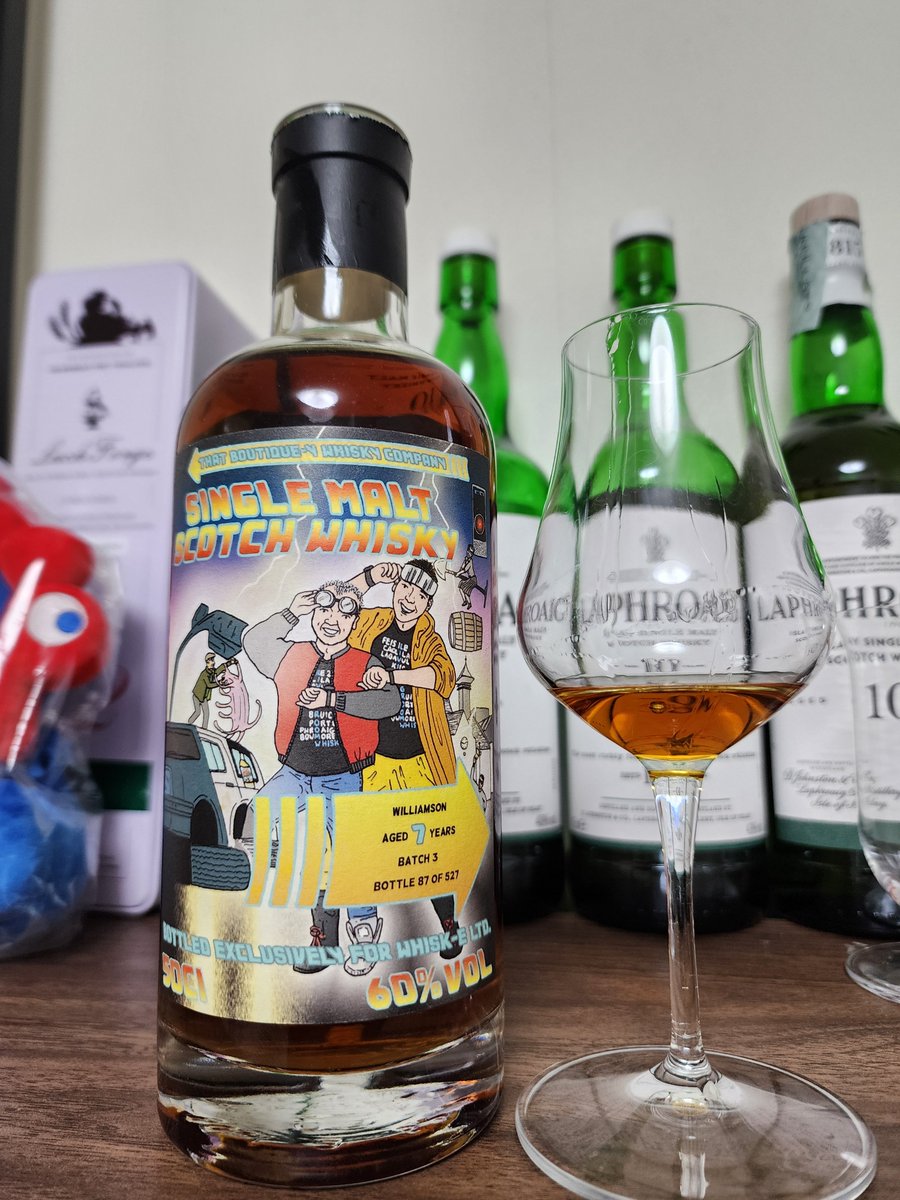 ブティックウイスキー ウィリアムソン7年。OB10年のシェリーカスクと
