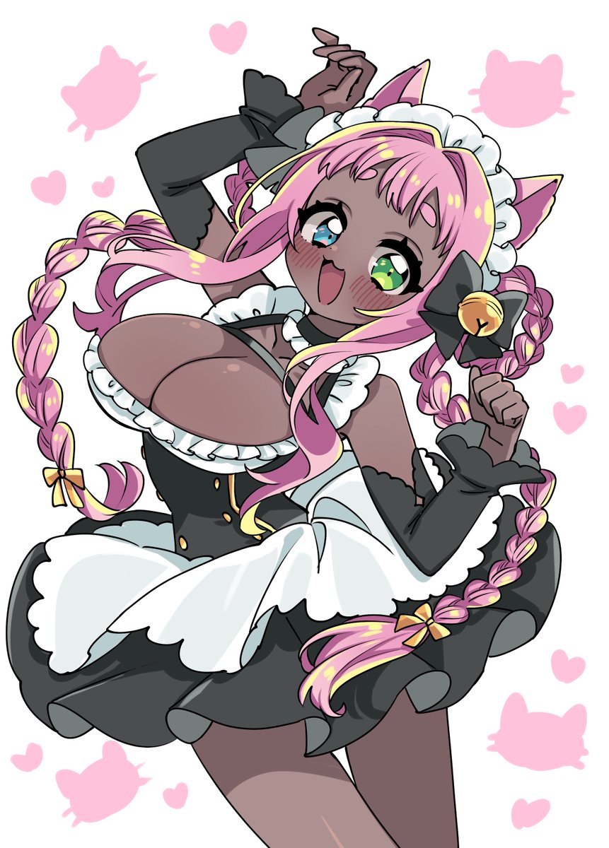#健やか百景

配信で描いたにゃんにゃん健やかチャンだよ🎶