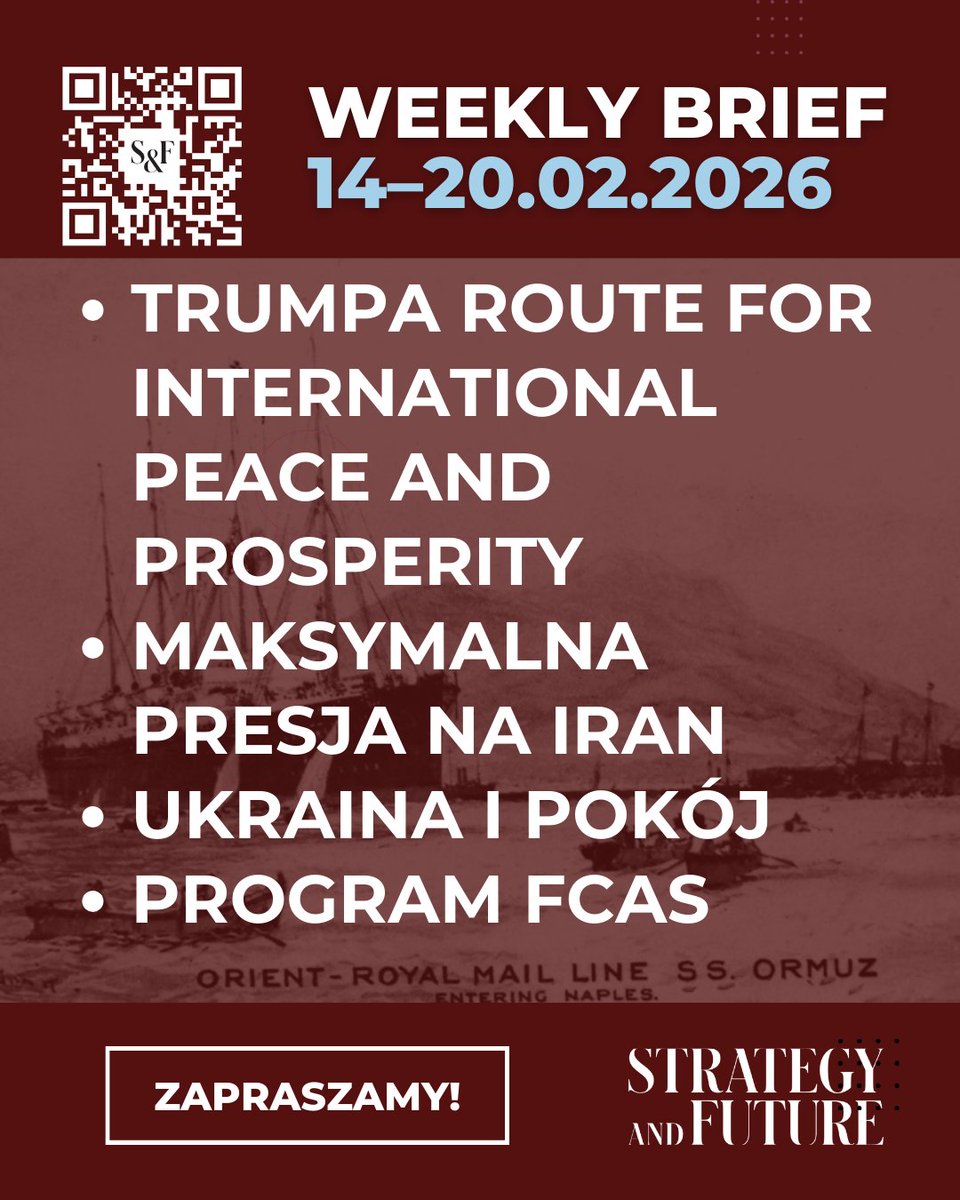 almirabariurco1's tweet image. Cotygodniowy #WeeklyBrief - zachęcamy do przeczytania
@WojKit 
@A_Swidzinski 
@BartosiakJacek 
@StrategyFuture1 
patronite.pl/post/94383/wee…