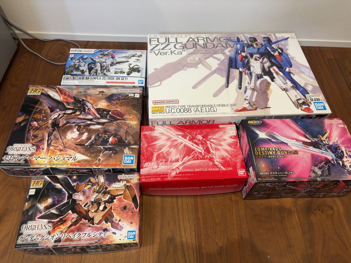 帰宅！三連休のガンプラまとめなのです！！！
