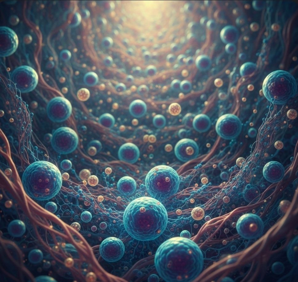The human body contains 37 trillion cells, each microscopic but real.