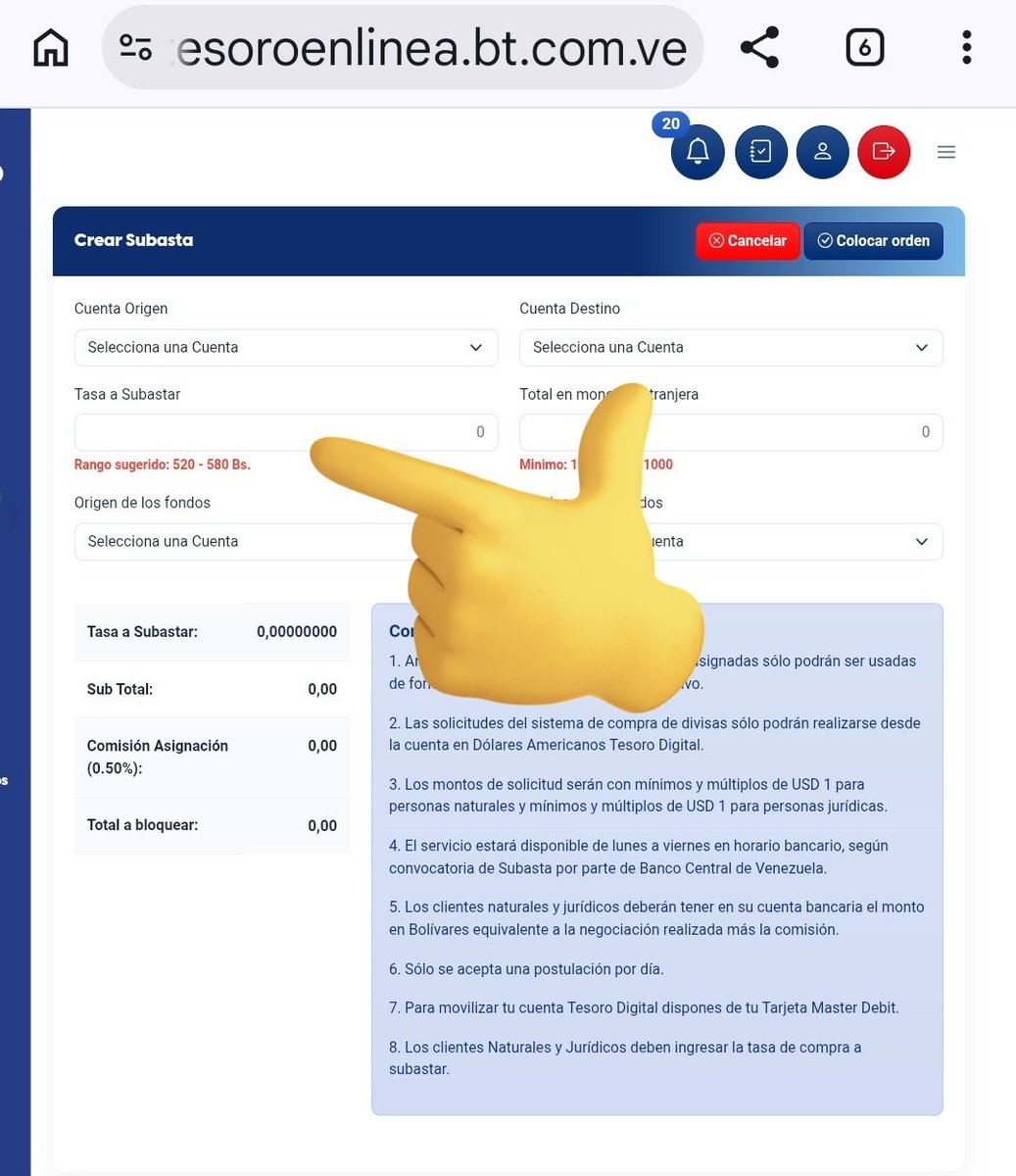 Ahora tenemos una brecha muy amplia entre la subastas y el BCV
515 mas comisiones de compra y tarjeta queda en 530,51
Diferencial subasta/BCV mas de 30% 
Y luego dicen que las subastas incide en la tasa BCV 🙈🙈🙈🙈😄😄
Y si vendes al banco a tasa BCV o pasas tu tarjeta mas de