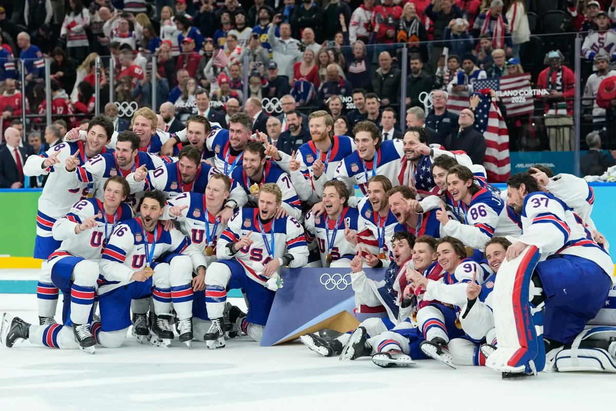Team USA just won its first Olympic hockey gold in 46 years. Canada outshot the US 41-26. They dominated the second and third periods. This was not a dominant performance. It was a team surviving enormous pressure and refusing to break. In life you just have to find a way to win.