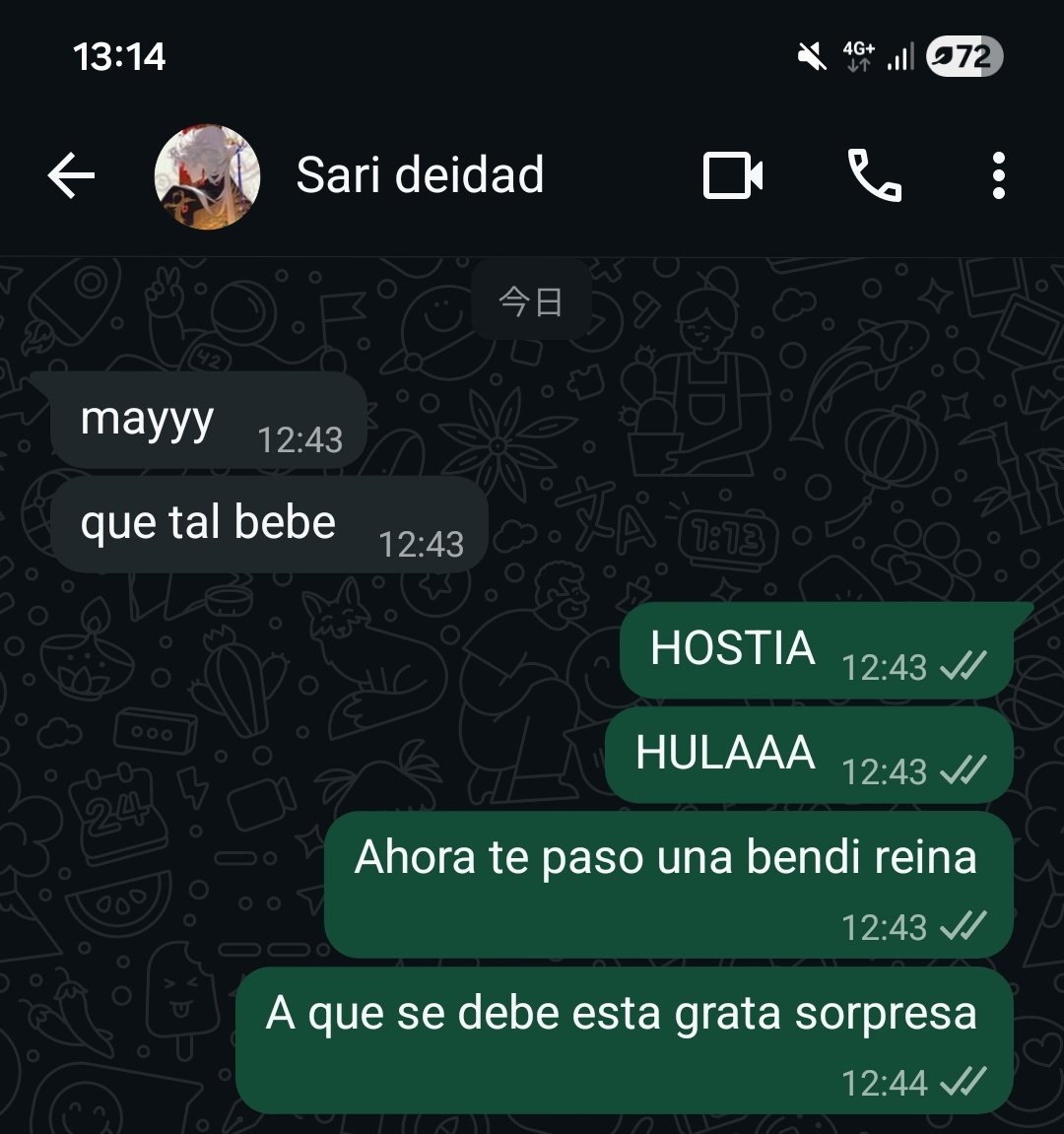 Esto me ha dado media mañana, se acordaron de mi 😭