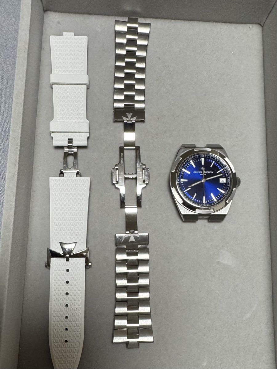 clronosuke's tweet image. オーヴァーシーズは、自分で即座にブレスレットを替えられるのポイント高いんですよね😊