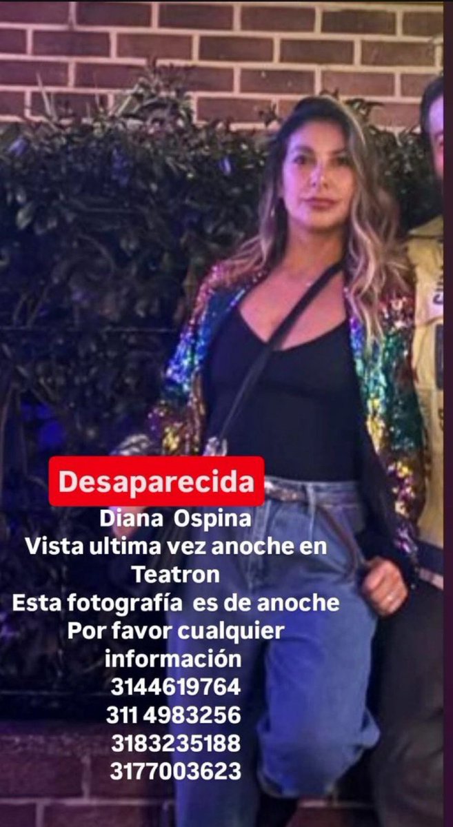 Por favor máxima difusión 🆘 🆘 🆘 
<a href="/PoliciaBogota/">Policía Metropolitana de Bogotá</a> <a href="/SeguridadBOG/">Secretaría de Seguridad BOG</a>