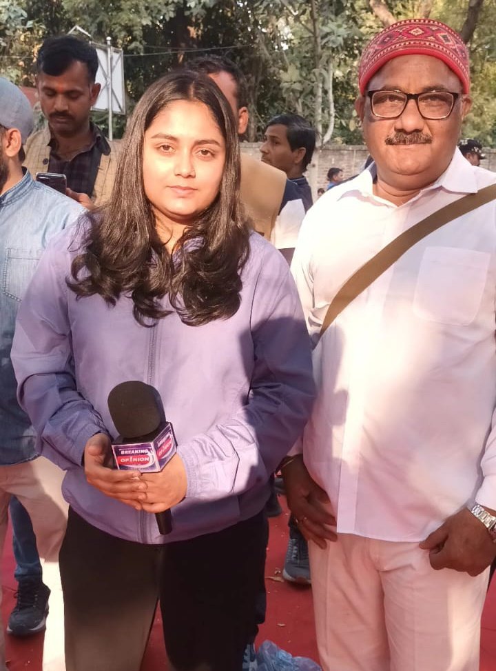 कल जंतर-मंतर पर रुचि तिवारी  से मिलने का सौभाग्य प्राप्त हुआ.
🙏जय श्री हरि परशुराम🙏
#UGC_ROLLBACK