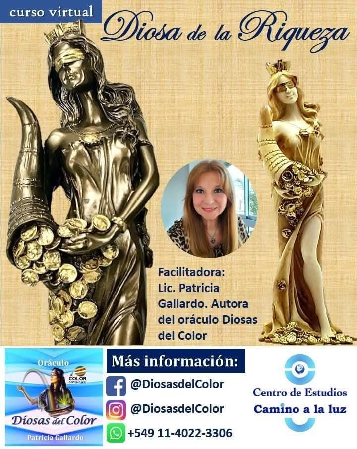 Diosas de la FORTUNA para atraer RIQUEZA✨️
¿Te gustaría conocer e invocar a las DIOSAS de la FORTUNA para prosperar y atraer riqueza?
📚📖💰🪙
☆ Diosa Tyké
☆ Diosa Abundantia
☆ Diosa Lakshmi
☆ Diosa Hathor

Más info
diosasdelcolor.blogspot.com/2026/02/diosas…

📖