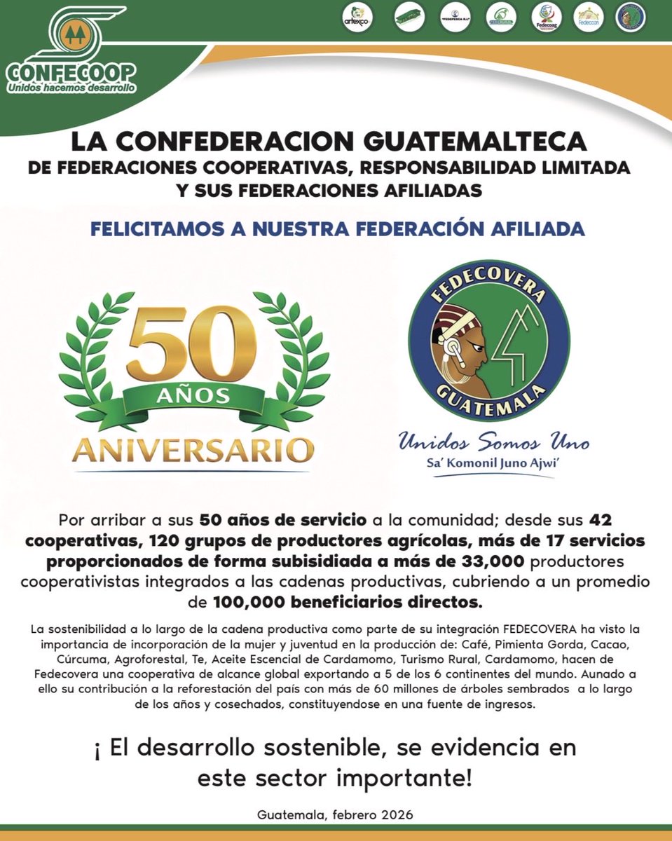 CONFECOOP GUATEMALA tweet media