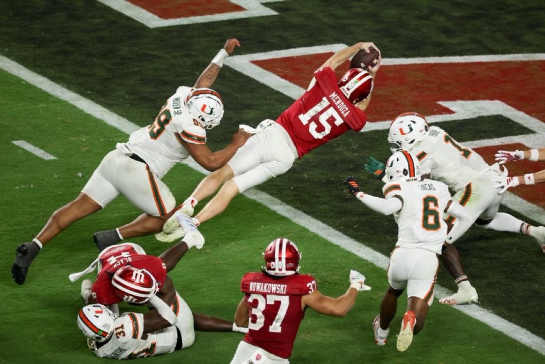 We really went 16-0 and won the National Championship.