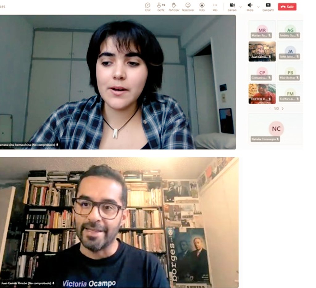 Tuve el gusto inmenso de conversar con la escritora uruguaya <a href="/librosnimportan/">tamara silva bernaschina</a> sobre su libro de cuentos "Larvas" para un club de lectura fantástico. Gracias a las librerías aliadas y a <a href="/paginasdeespuma/">Editorial Páginas de Espuma</a> y <a href="/PlazayJanesCol/">Plaza & Janés Editores Colombia S.A</a> por ese espacio