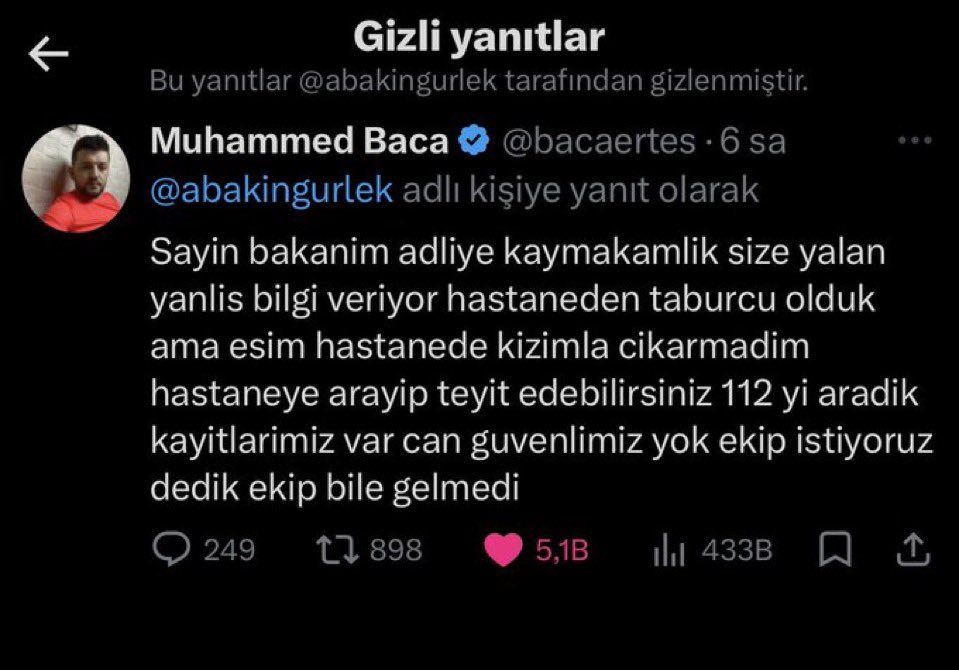 Mevzu, sorunları dile getiren bir twit atan üniversite öğrencisi olsaydı adalet bakanı ordu gönderirdi kapısına, 
ama 1 yaşındaki çocuğa saldıran mahlukatlar konu olunca yazılanları gizleyip geçiyor !! 
Türkiye bir Hukuk Devletidir !! #Yersen