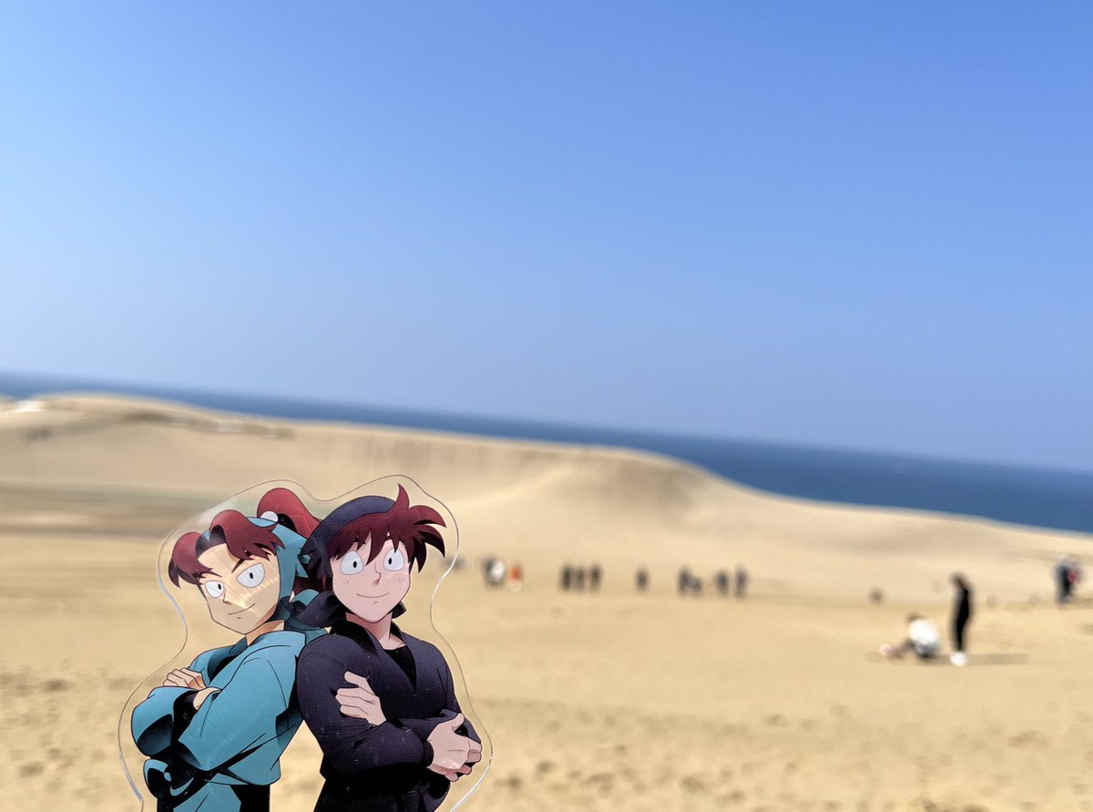 友人と鳥取で原稿合宿もした
私が利土、友人は💯