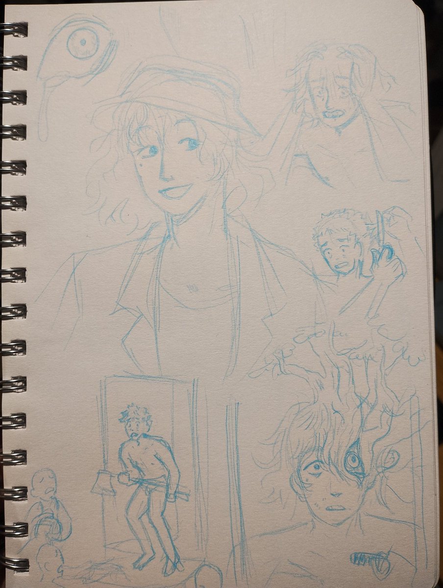 Some oc sketches I did a while ago, but forgot to post.
One of them is having a significantly harder time.