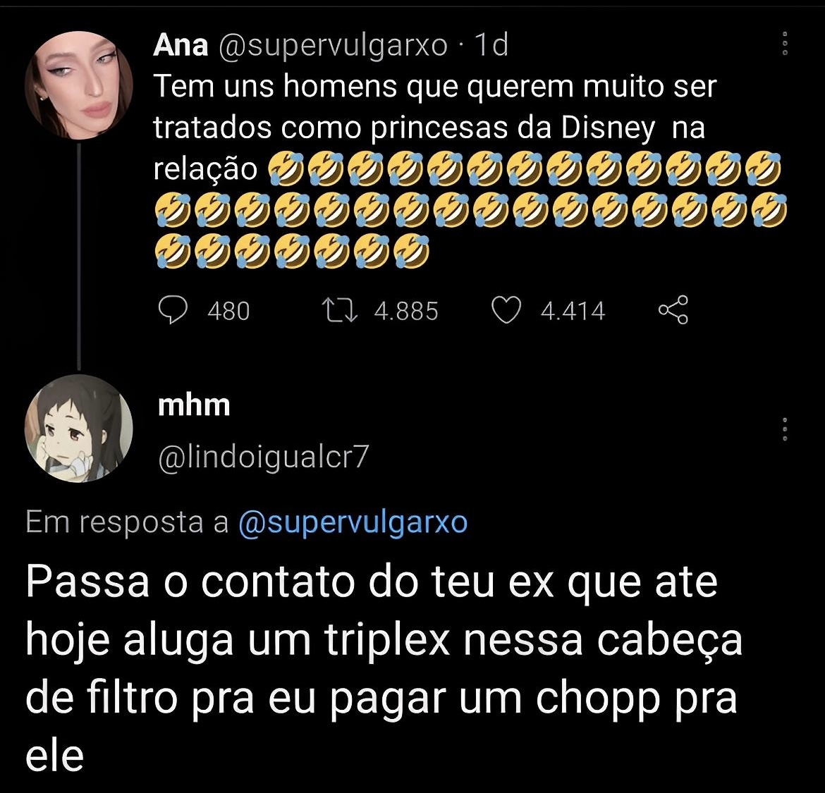 Pérolas do tt tweet media
