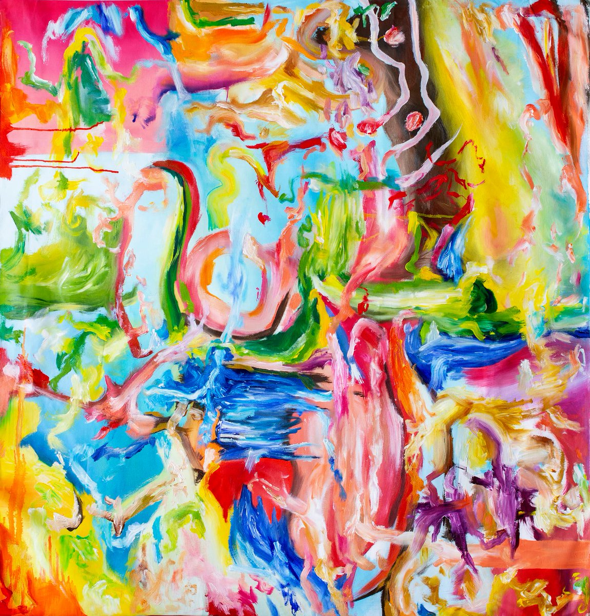 Gm friends
Happy Monday late morning
Scream Oil on Canvas
