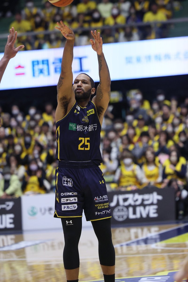 YouTube： 宇都宮#25 D.J・ニュービルの2026年1月の全3Pシュートまとめ