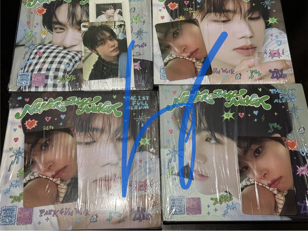 #namjinplsONHANDS | MOVING OUT SALE
🔖 wts kpop ph zb1 zerobaseone
Help rt! ♡

 NEVER SAY NEVER DIGIPACK RANDOM SET - 100 php each
✨ unsealed but complete inclusion
✨ can choose set 
❣️ need gone asap
⚠️ dont claim if sensitive 

deadline of payment: 3 days after order