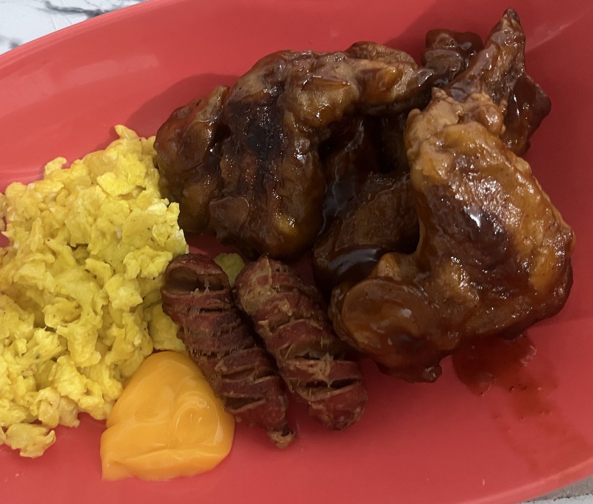 Julyasarah's tweet photo. @empty__core Ala ala chicken lava gitu https://t.co/AGREt0epXt