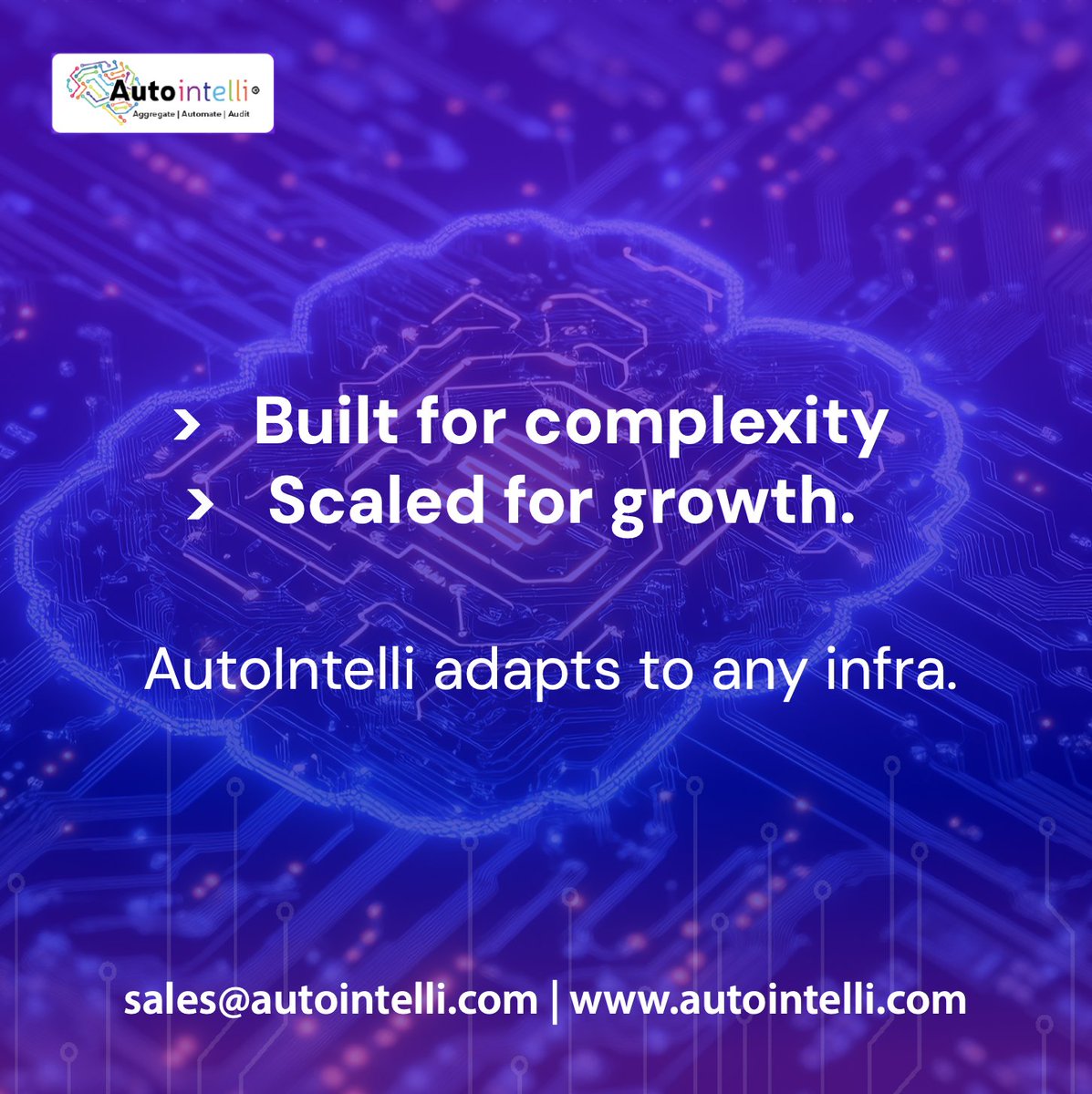 autointelli's tweet photo. Powering Growth Across Every Infrastructure.
#AutoIntelli #ScalableIT #AdaptiveInfrastructure #AIOps #EnterpriseAI #HybridIT #CloudAndOnPrem #DigitalTransformation #SmartOperations #GrowthReady #FutureReadyIT #ITInnovation https://t.co/wQSNZZJbdm