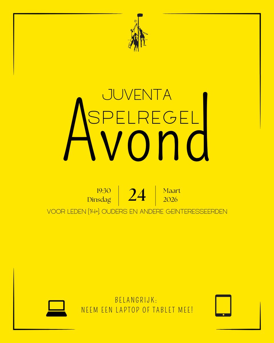 Juventa spelregelavond ! juventa-hardenberg.nl/juventa-spelre…