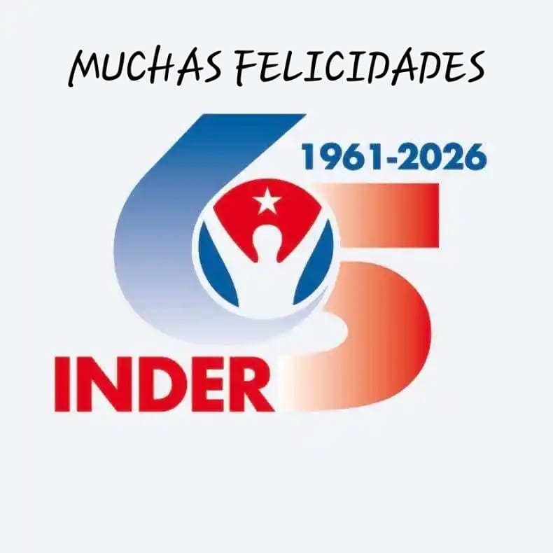 Felicitamos a los directivos y trabajadores del INDER, a nuestros atletas y glorias deportivas, y a todos los que viven la alegría de que el deporte sea un derecho del pueblo. #UnidosXCuba