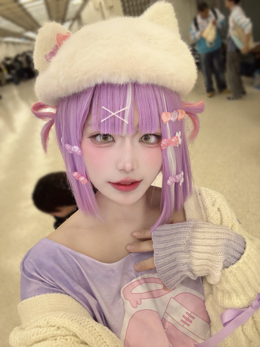 不備あったのでもう一度！卯月さんのところにて、天使衣装みやで売り子