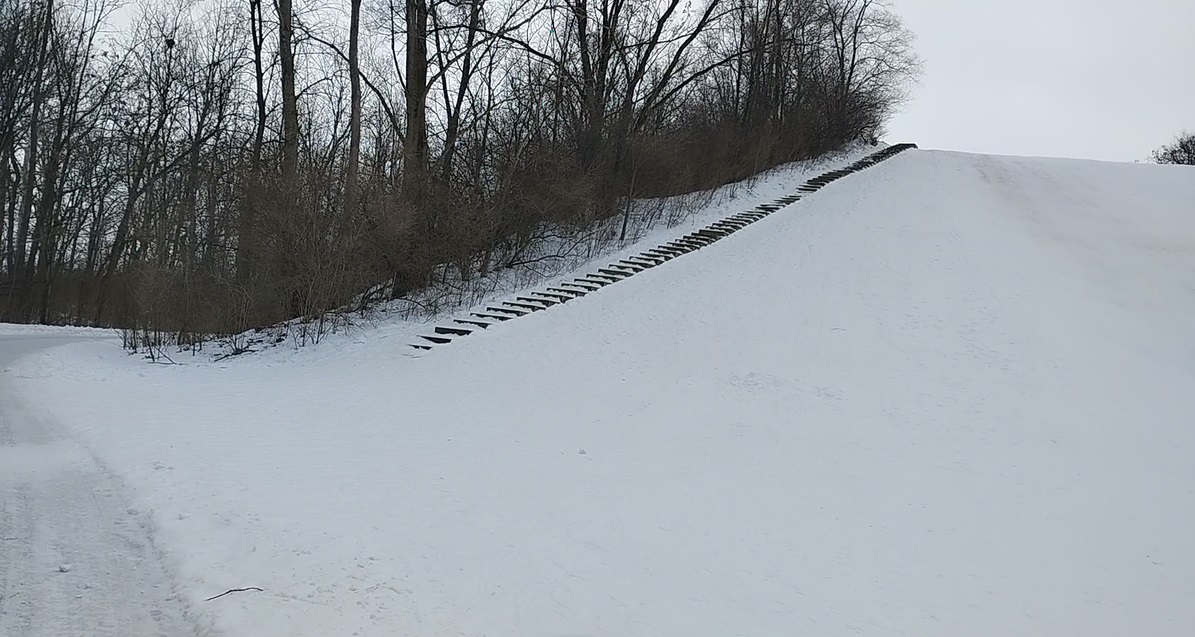 FWHealthCoach's tweet photo. So, my last adventure landed me in the hospital with two surgeries. I went to the big sledding hill and kids had buried ramps underneath the snow where they later froze. I launched. Broke my back, ulna and radius. Fun times. https://t.co/RdopdJ28f0