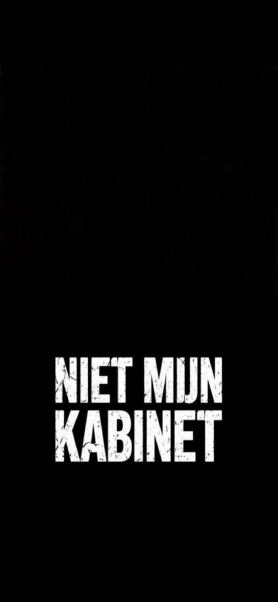 Rudasificationd's tweet photo. @MinPres #NietMijnKabinet
#kabinetJatten https://t.co/MXskUGGcn2