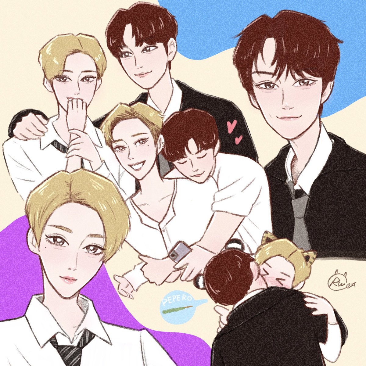 루우 Ru🌹💜💙 tweet media