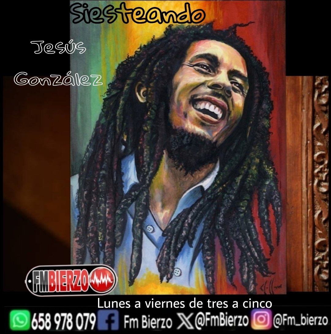 Nada que ver la foto,si pero no tengo vida para más ..🫣
Y mira,que me pongan "por favor" algo de Marley ya de paso 
Al lío #siedteando 
<a href="/FmBierzo/">FM BIERZO 107.3</a> <a href="/jesushitbierzo/">Jesús González</a> <a href="/DuqueIzquierdo/">Charo Izquierdo Duque</a> <a href="/julianB_S/">Julián Ballesteros</a> <a href="/jemar666/">ChechuM</a> <a href="/sanchezacebes69/">Jandro69</a> <a href="/diosdelbierzo/">Carlos ✌️🇪🇦</a>  <a href="/serhumano91/">serhumano9</a> 
<a href="/palomi2904/">Paloma</a>  <a href="/LuisdeRenteria/">꒒ꀎꀤꌚꀷꏂꋪꏂꈤ꓄ꏂꋪꀤꍏ</a>