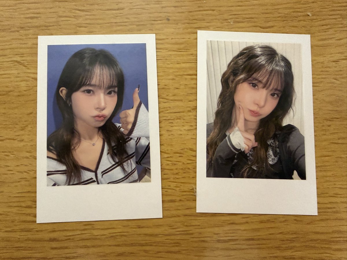 そういえば今日届いたヨントン購入特典×2。どちらもwhosfan #kotone