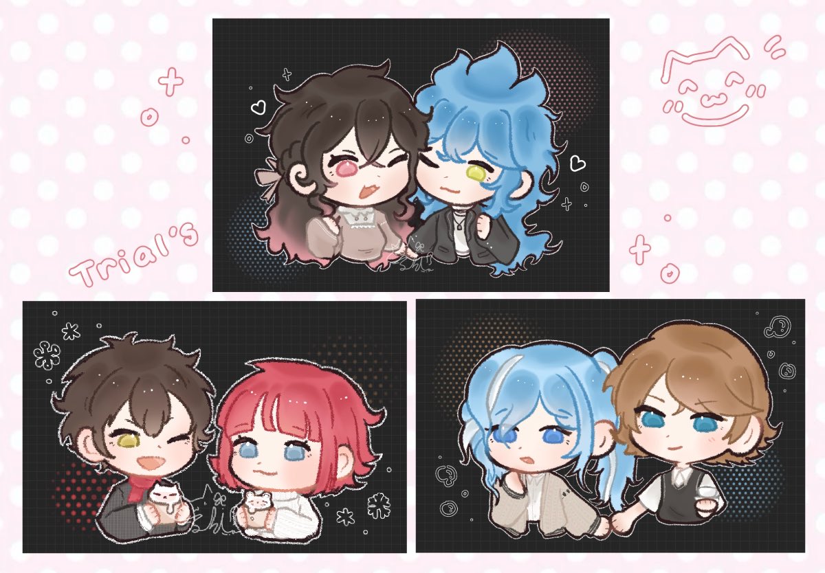 I’ve been trying some chibi’s and made some for my friends!! 
I love drawing other yume’s (✿ᴗ͈ˬᴗ͈)⁾⁾

But ill be opening only for 🇮🇩
And Ill probably make it ych or maybe no, And itll be around 30k-50k ??