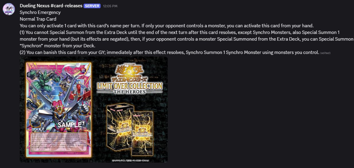 ANOTHER turn 0 play. Lets go. The age of in engine handtraps is among us.  yugioh is healing. #Banthebloss