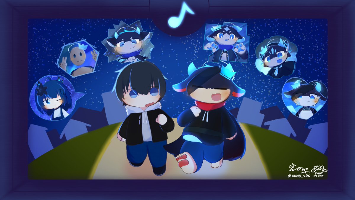 KNNB_VRC's tweet photo. 「世界は回って 笑顔になれるよ！」

本日は私の誕生日です！！みなさんいつもありがと～！！これからもよろしくね！！！ https://t.co/zslGIfyjsI