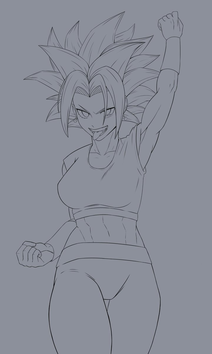 Ganspira's tweet photo. Kefla 

#DragonBall #wip https://t.co/ATD6LNw2zM