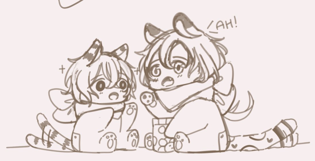 uh.. shares last night doodles on stream