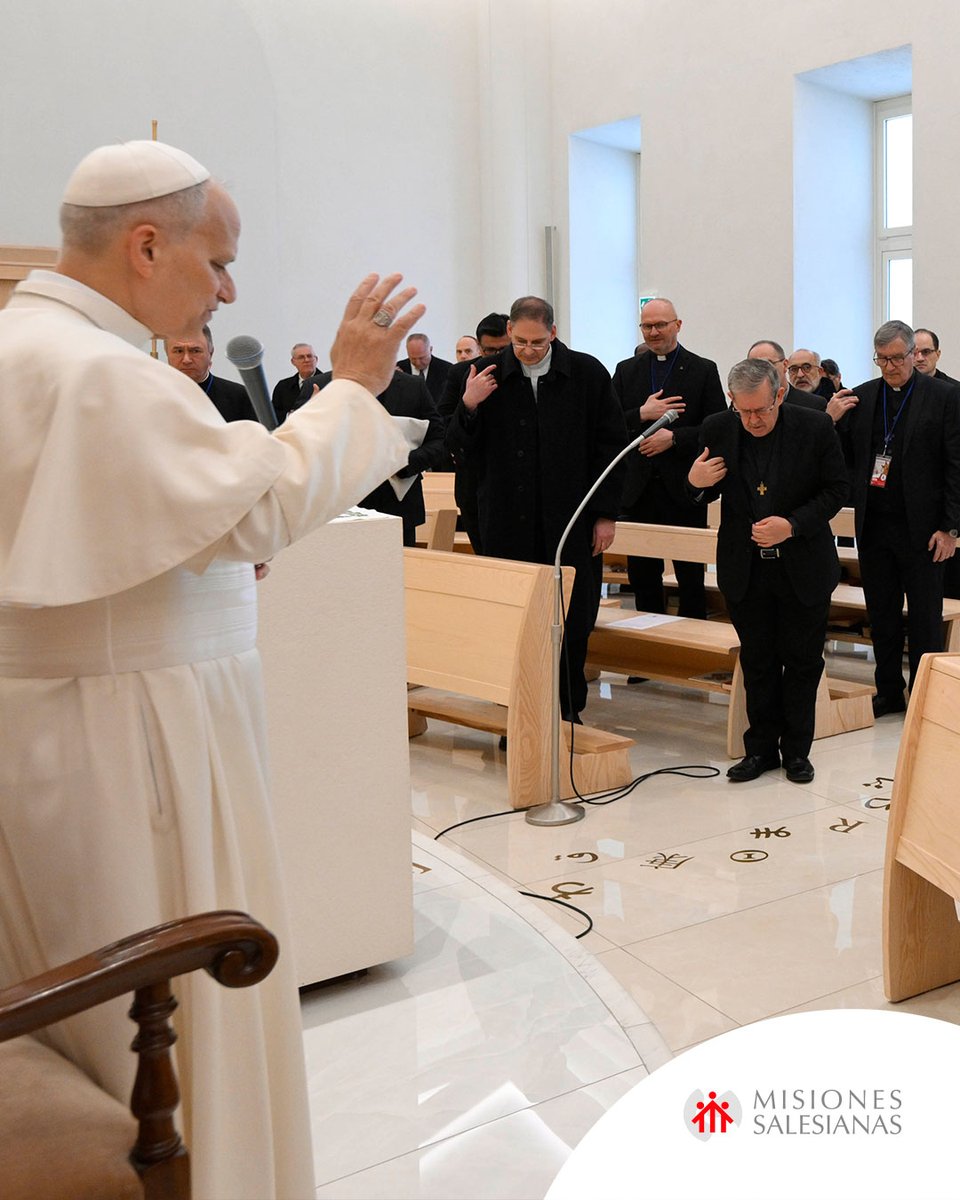 MSalesianas's tweet image. #NoticiaMS | El Papa León XIV presidió ayer la misa dominical en la Basílica del Sagrado Corazón de Jesús, en Roma, construida por Don Bosco y confiada a los Salesianos. ⛪💛

Toda la noticia 👇
f.mtr.cool/cssgiisrbl

#HistoriasMS #Roma #Salesianos #Iglesia