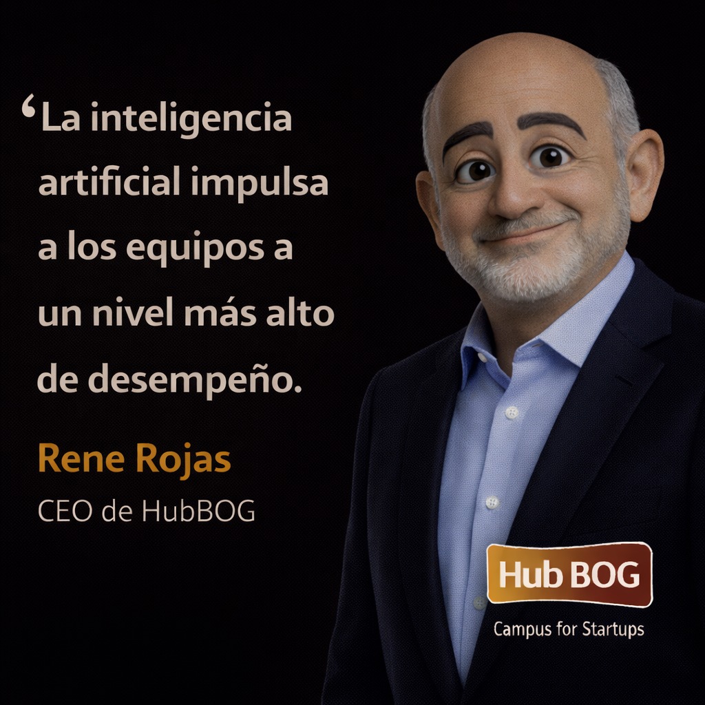 #FraseDelDía "La inteligencia artificial impulsa a los equipos a un nivel más alto de desempeño.", Rene Rojas, CEO de HubBOG

Conoce más acerca de casos de éxito empresarial con Inteligencia Artificial, en los eventos de esta semana: hubbog.com/talleres-y-eve…