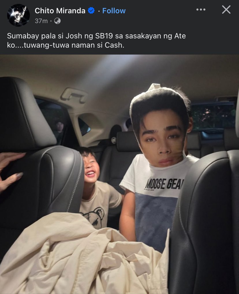 Mukhang may BBQ sa anak ni Coach Chito hahaha ang cuteeeee 😭

facebook.com/share/1DRfNvQE…

<a href="/JoshCullen_s/">JOSH CULLEN</a>