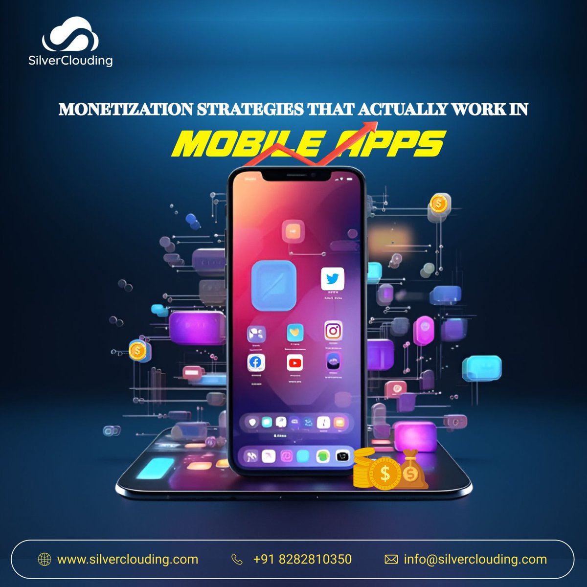 Silver_Clouding's tweet photo. Monetization that actually works in mobile apps📱

Freemium done right, subscriptions > one-time, value-based IAPs, user-friendly ads, partnerships &amp; data-driven pricing.

The best monetization feels like value—not friction.

#MobileApps #AppMonetization #ProductStrategy https://t.co/DcFYFPk1K7