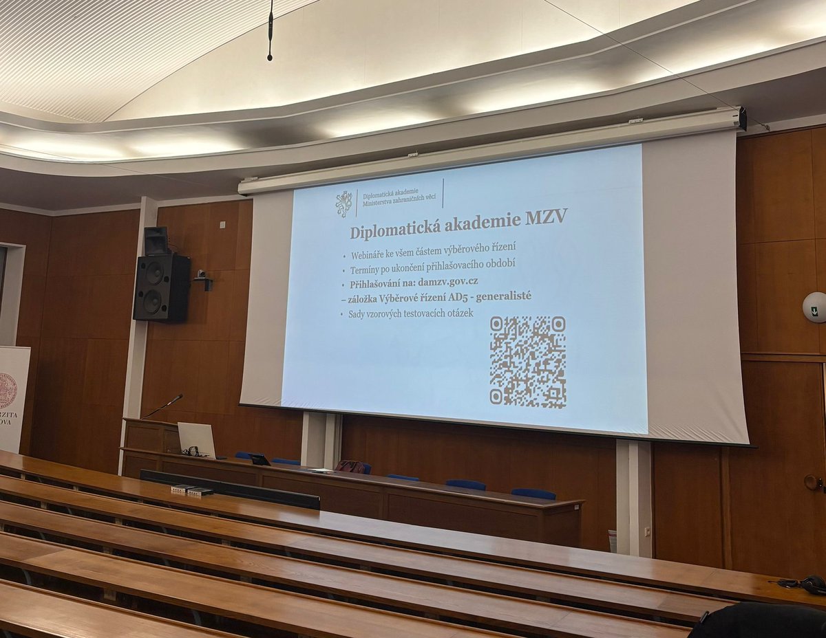 Diplomatická akademie MZV ČR tweet media